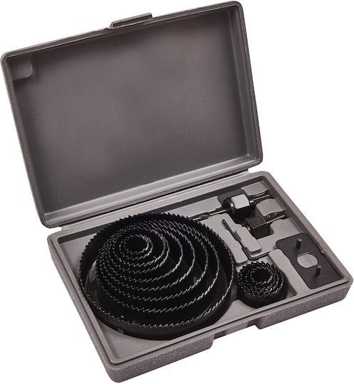Ferrestock Σετ Ποτηροπρίονα LaserLine HSS με Διάμετρο από 19mm έως 127mm για Ξύλο, Μέταλλο και Πλαστικό 960gr