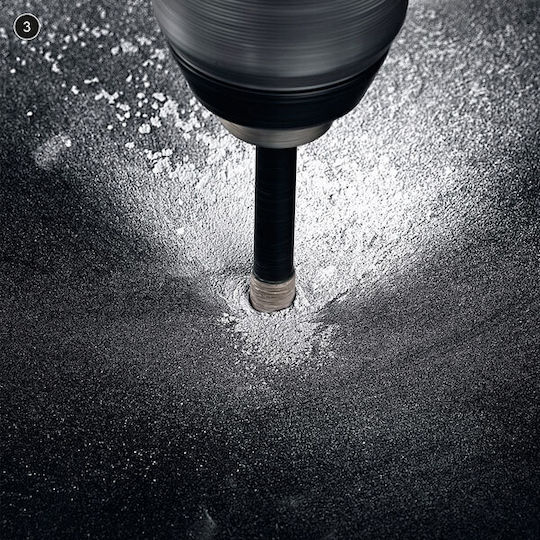 Keil Diamant-Räumnadelschneider Nass-/Trockenschnitt mit Durchmesser 12mm für Beton, Ziegel und Fliese 50gr