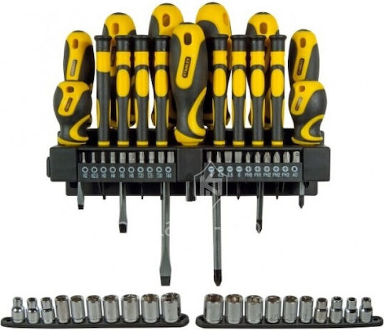 Stanley Σετ 47 Μαγνητικά Κατσαβίδια Ακριβείας με 47 Εναλλασσόμενες Μύτες