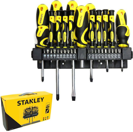 Stanley Σετ 47 Μαγνητικά Κατσαβίδια Ακριβείας με 47 Εναλλασσόμενες Μύτες