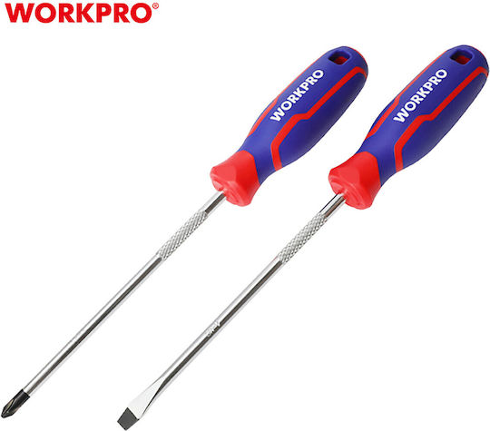 WorkPro Σετ 6 Μαγνητικά Κατσαβίδια