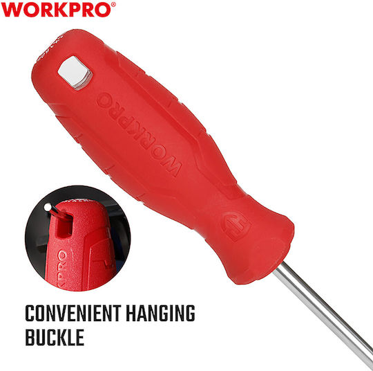 WorkPro Μαγνητικό Κατσαβίδι Καστάνιας