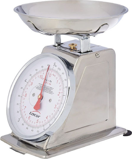 Lacor mit Schüssel mit einer Wiegekapazität von 5kg und einer Unterteilung von 20gr