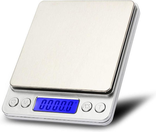 GeHock Mini Electronic Precision Commercial Scale with Weighing Capacity of 0.5kg and Division 0.01gr