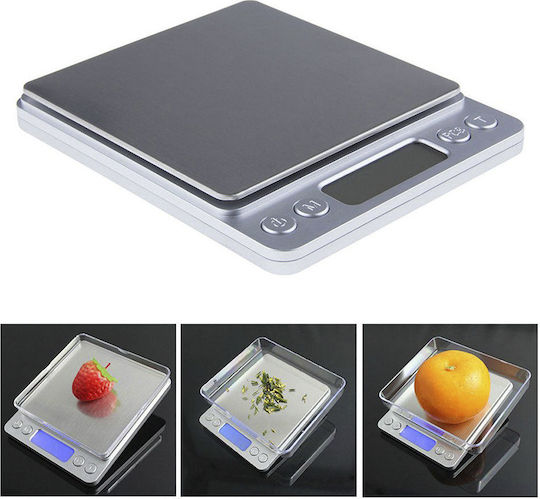 GeHock Mini Electronic Precision Commercial Scale with Weighing Capacity of 0.5kg and Division 0.01gr