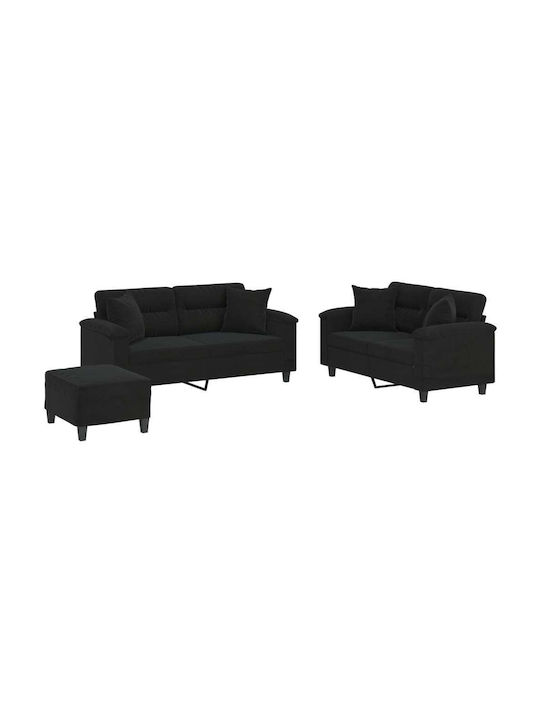 Set de Sufragerie 3 Scaune & 2 Scaune & Taburet