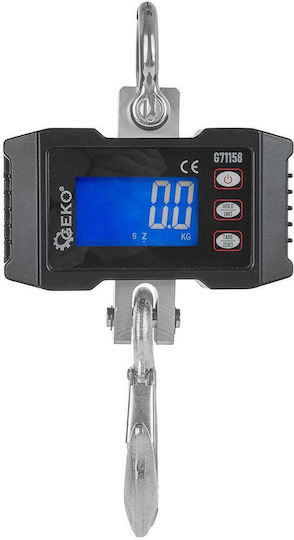 Cântar Electronic cu Cârlig Capacitate 1000 Kg Geko G71158