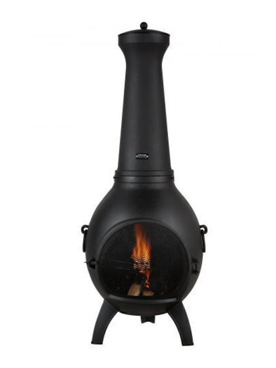 Vevor Firepit Black 43x42x112cm