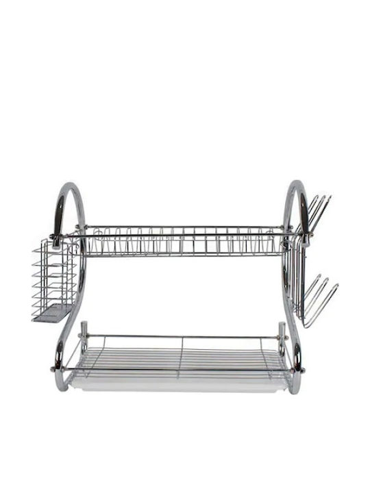 Scurgător De Chiuvetă Inox Gri 27x39x39cm
