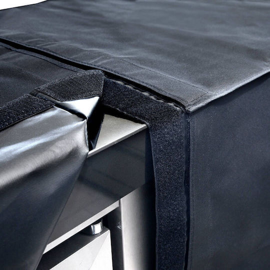 All'grill Grillabdeckung Schwarz aus Polyester Oxford