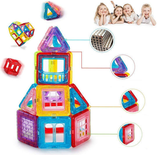 Магнитна Играчка За Строене За Деца 3+ Години