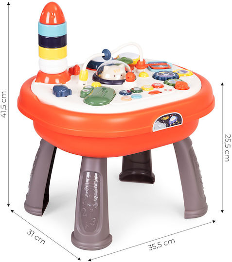 Activity Table with Music, Light, and Sounds for 18++ Months Gray