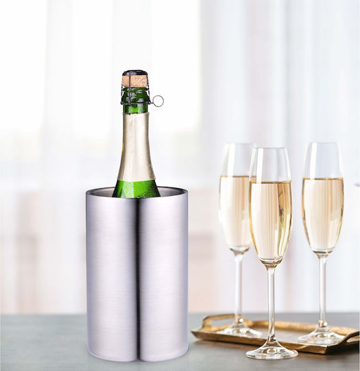 Alpina Appliances Обикновени шампанско Inox с Размери 12x12x19см