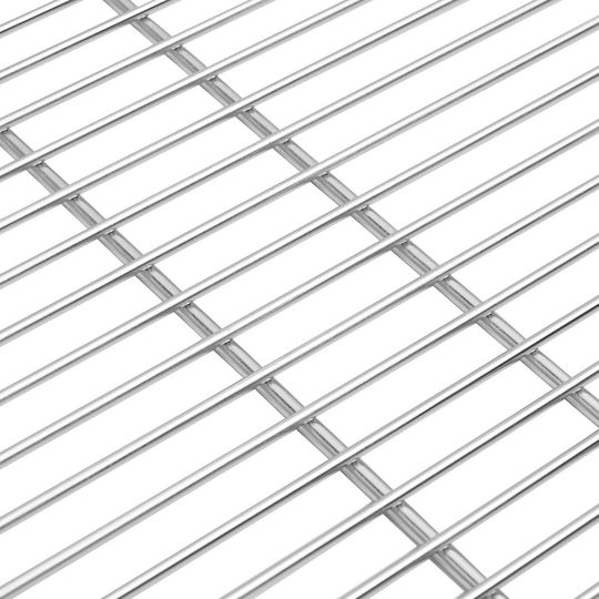 vidaXL Inox Grillrost 57cmx57cmcm