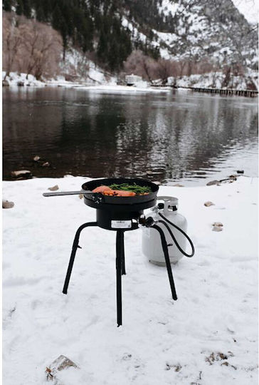 Camp Chef Tigaie din Oțel Carbon cu Strat Antiaderent 45cm