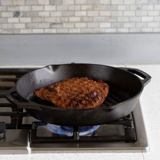 Lodge Grill aus Gusseisen 30cm