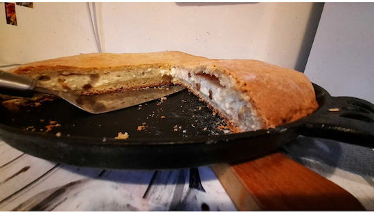 Camp Chef Placă de copt Plăci de copt pentru pizza cu Suprafață din Fontă Cositorit