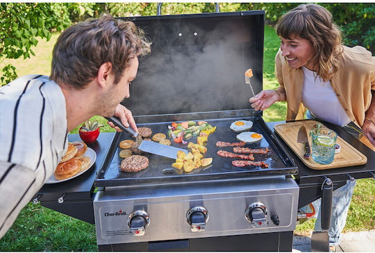 Char-Broil Griddle 3400 Ψησταριά Υγραερίου με 1 Εστία 12.3kW