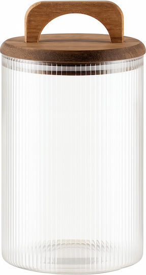 Galifas General Use Glass Jar with Airtight Lid Transparent 10x14cm 1 Piece