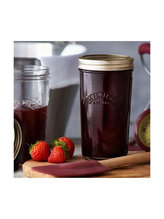 KIlner Kilner Vase General Use with Lid Glass Transparent 500ml