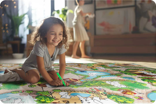 Kids Synthetic Rug 200x120cm
