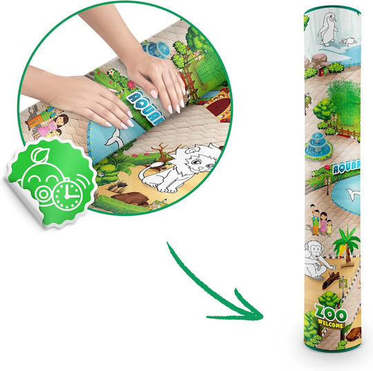 Kids Synthetic Rug 200x120cm