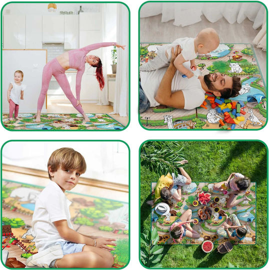 Kids Synthetic Rug 200x120cm