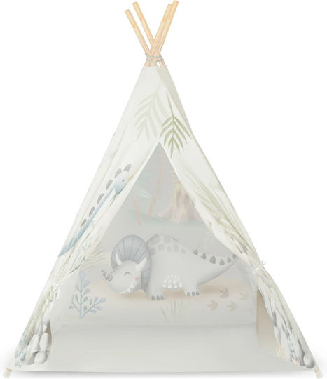 Kids Indian Teepee Play Tent White