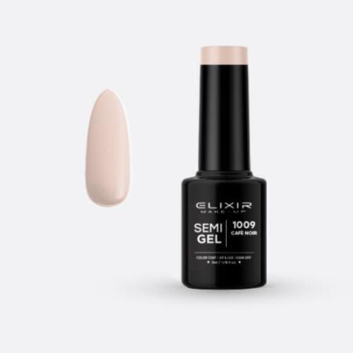 Elixir Semi-Permanent Nail Polish Cafe Noir #1009 5ml 1pcs