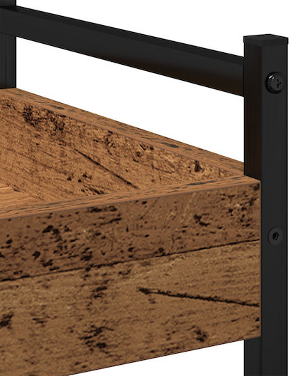 vidaXL Τρόλεϊ Κουζίνας Ξύλινο Καφέ 50x30x70cm
