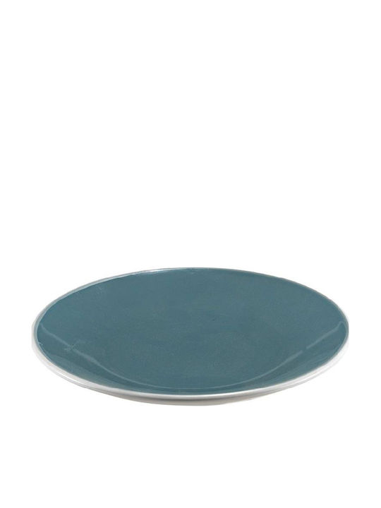 Espiel Oslo Plate Shallow Ceramic Gray with Diameter 27cm
