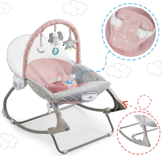 Kitty Sleep Electric Relax pentru Bebeluși Roz Kitty Sleep Electric Relax pentru Bebeluși Roz