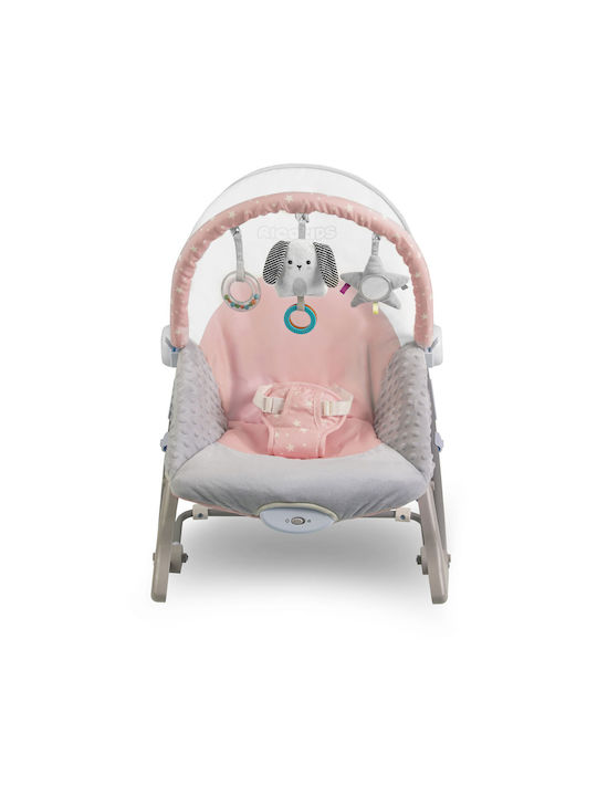Electric Relax pentru Bebeluși Kitty Sleep cu Vibrații Roz pentru Copil până la 18kg