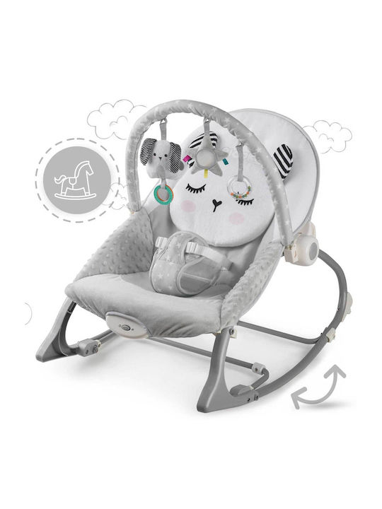 Electric Relax pentru Bebeluși Kitty Sleep cu Vibrații Gri pentru Copil până la 18kg
