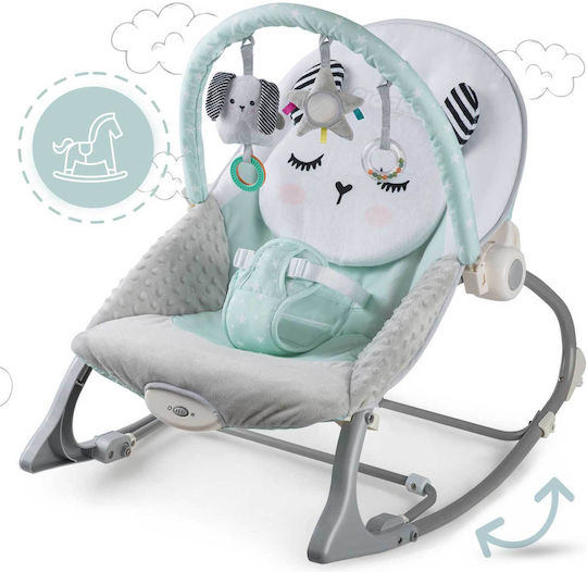 Electric Baby Relax Kitty Sleep with Vibration Green for Child up to 18kg