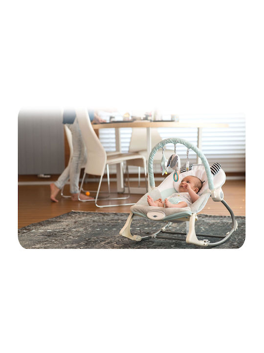 Electric Relax pentru Bebeluși Kitty Sleep cu Vibrații Verde pentru Copil până la 18kg