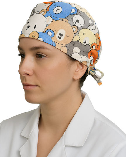 Northcure Unisex Σκουφάκι Χειρουργείου Πολύχρωμο