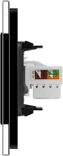 Livolo Power Socket Black 1pcs