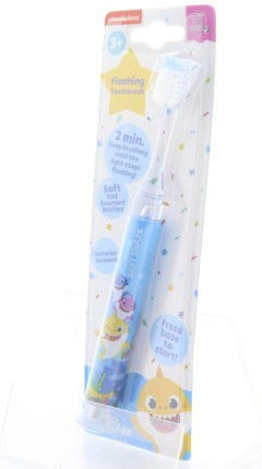 Firefly Baby Shark Kinderzahnbürste Für 3+ Jahre Blau