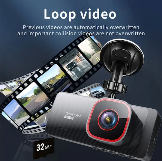 Roza HG 49 Камера ДВР за Автомобил 1080P със Дисплей 2.35"