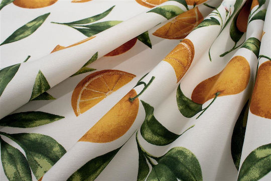 Dimcol Кариран Road Oranges 474 Устойчив На Петна 474 Бяло-Оранжево 90x90см Dimcol Кариран Road Oranges 474 Устойчив На Петна 474 Бяло-Оранжево 90x90см