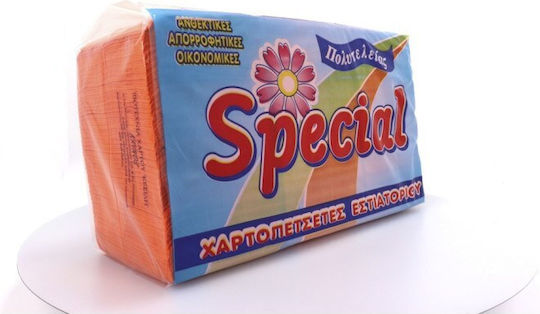 Krinos Special Serviette Luxus Orange 24x24cm 500 cm Stück