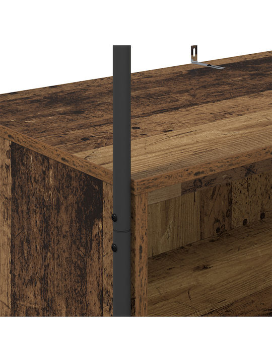 vidaXL Kleiderständer Braun 100x44x160cm