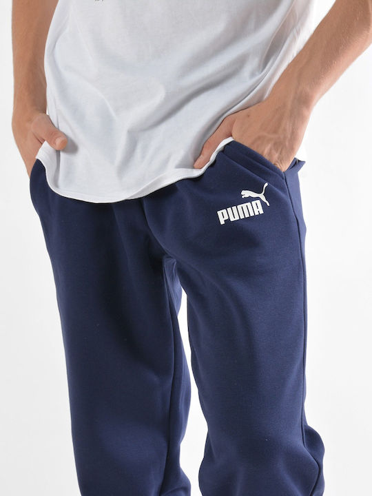 Essentials Jogginghose mit Gummizug Marineblau