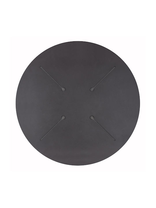 HomeMarkt Round Table Surface made of Particleboard Cement 70x70x1.2cm HM5842.32 1pcs