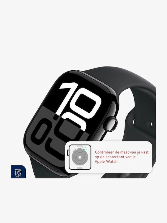 Rosso Tempered Glass για το Apple Watch 10 46mm 2τμχ
