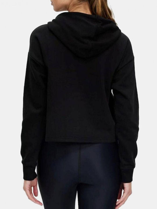 PUMA Logo Black Hooded Sweatshirt
