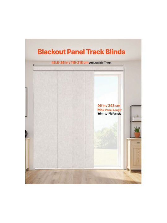 Vevor Roller Blinds Total Blackout Gray W85.8xH98.4cm MBGDBYCW4588U6BC9V0
