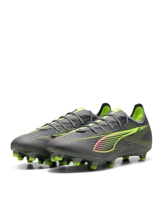 PUMA Ultra 5 Match Football Shoes with Cleats Beige