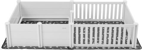 Vevor made of Plastic in Gray Color 93.3 x 48.4 x 18.1cm